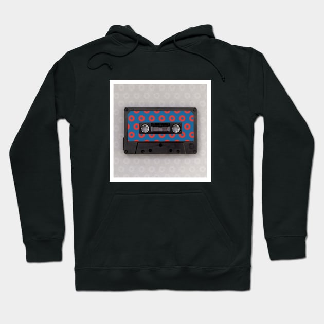 Fishman Donuts Phish Cassette Tape Hoodie by NeddyBetty